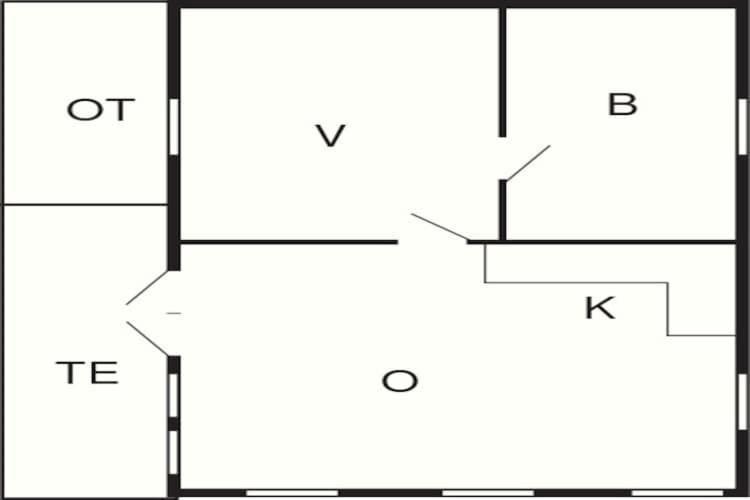 One-Bedroom Holiday Home In Grasten Rønsheved Zewnętrze zdjęcie